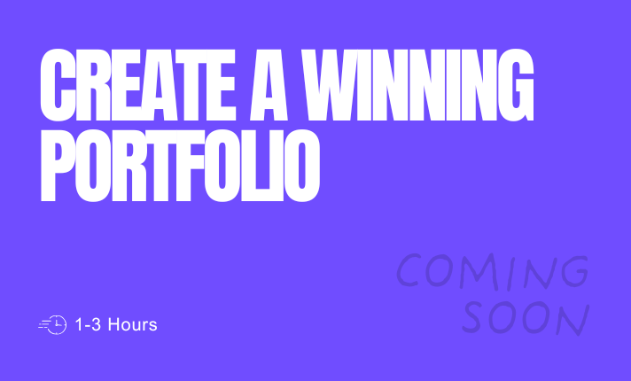 Create a Winning Portfolio