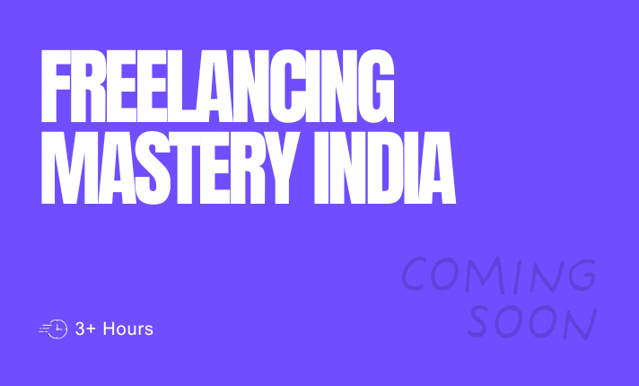 Freelancing Mastery India